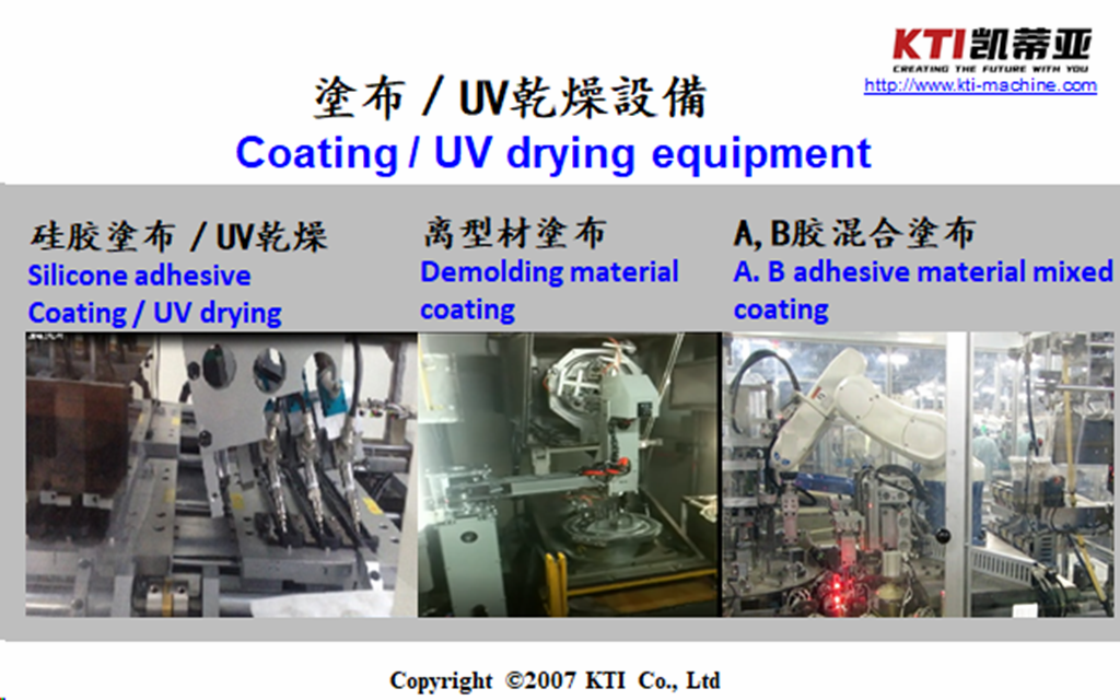 塗布・UV乾燥装置